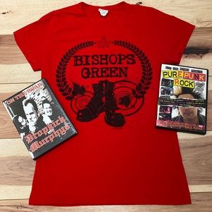 Punk Pack! Bishops Green tee & 2DVDs!